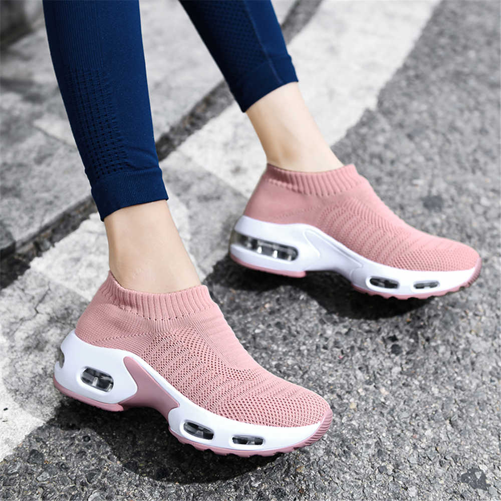 Women'S Shoes Running Sports - Duże Rozmiary Buty Damskie na Obcasie