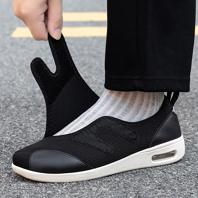Women'S Shoes For Bunions - Regulowane, otwarte buty dla seniorów na