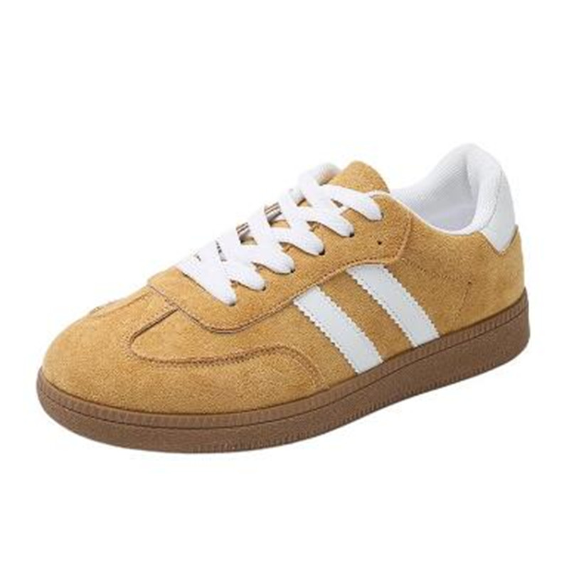 Women Shoes Wedges - Nowe Retro Okrągłe Skórzane Buty z