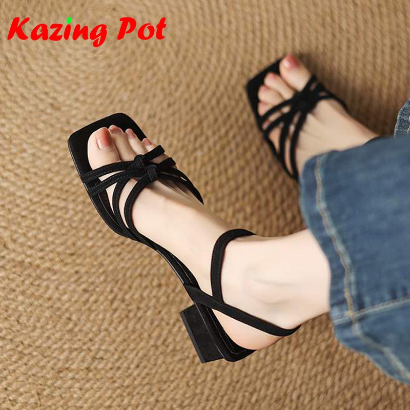 Krazing Pot Nowe Skórzane Sand – Women'S Shoes Back To School recenzja i cena