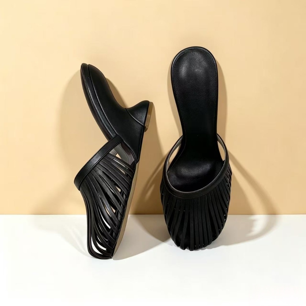 Letnie damskie sandały na kotu – Metallic Heel Sandal recenzja i cena