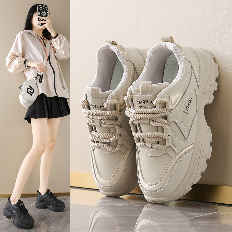 Damskie skórzane buty typu dad – Women'S Shoes Running Sports recenzja i cena
