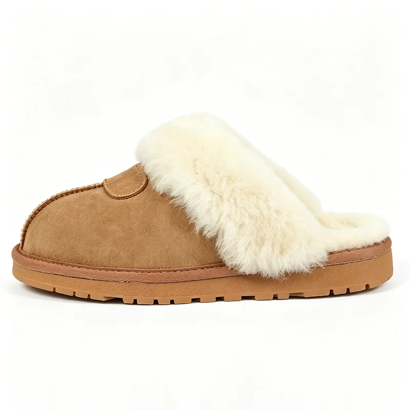 Naturalne futrzane kapcie dams – Women Shoes Winter recenzja i cena