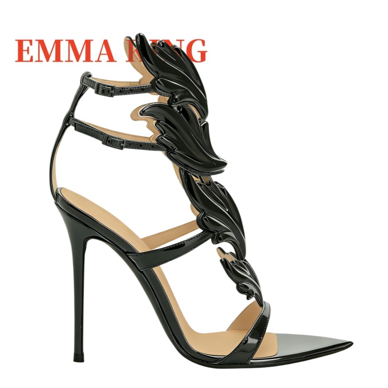 Damskie metaliczne sandały na  – Metallic Heel Sandal recenzja i cena