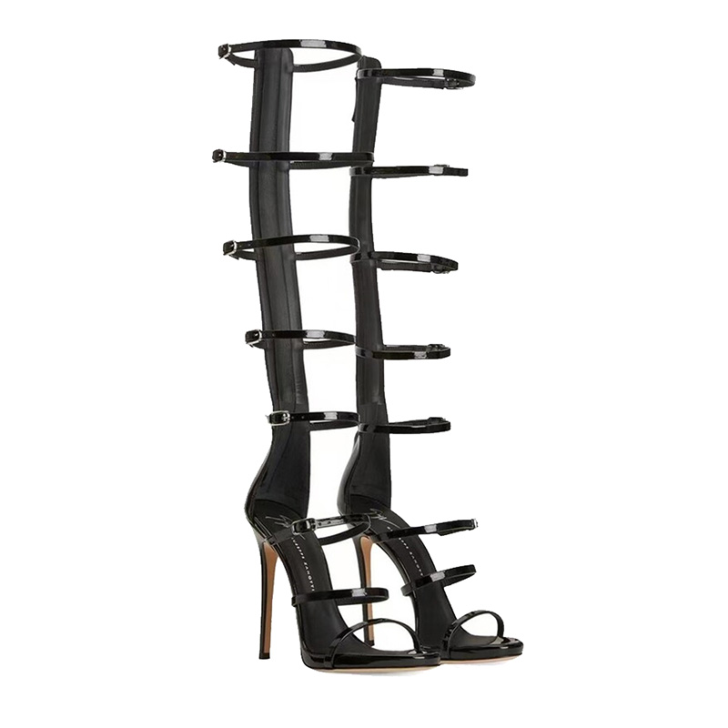 Letnie damskie botki, nowe, se – Metallic Heel Sandal recenzja i cena