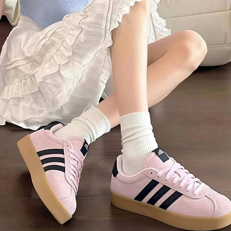 Damskie niskie sneakersy Adida – Women'S Shoes Pink Adidas recenzja i cena