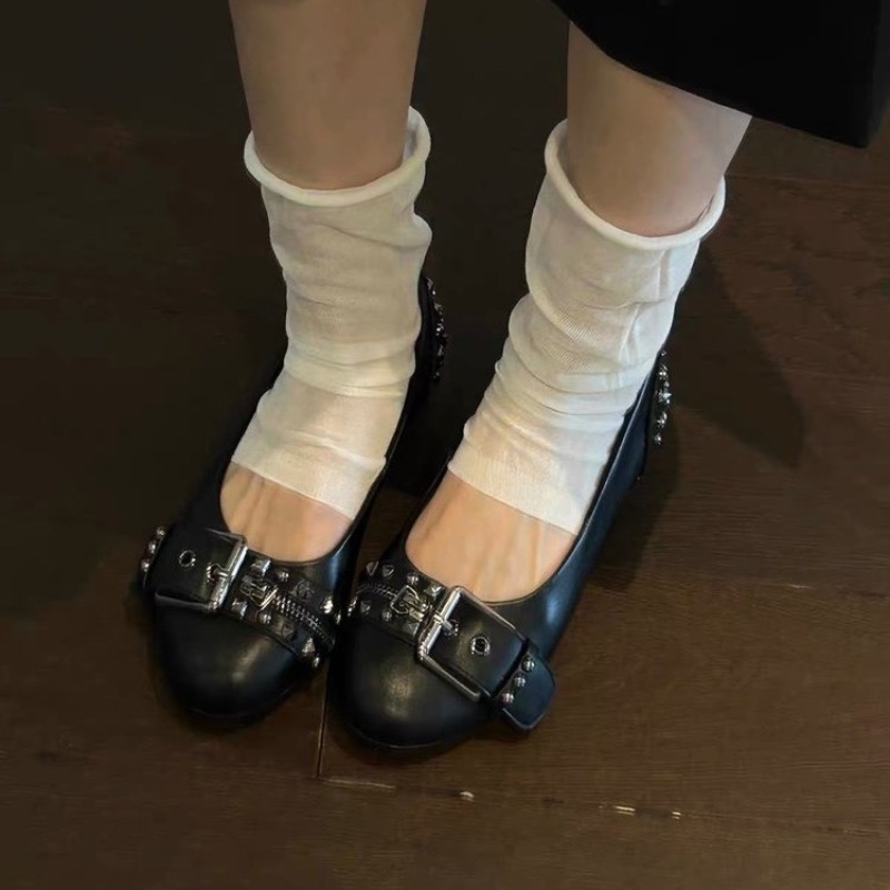 Damskie skórzane buty Mary Jan – Women Shoes Wedges recenzja i cena