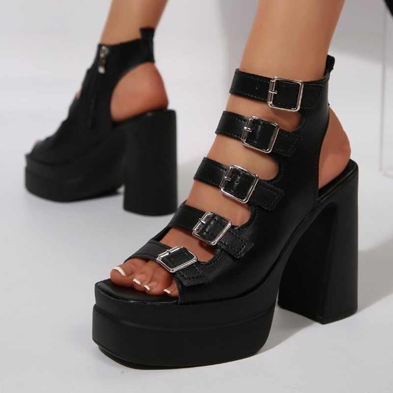 Damskie letnie sandały na plat – Metallic Heel Sandal recenzja i cena